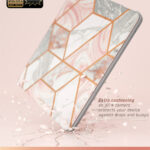 Cosmo Case with screen protector iPad Air 6 / Air 5 / Air 4 - 11 inches and 10.9 inches - Marble - Image 6