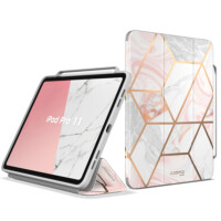 Cosmo Hoes met screen protector iPad Pro 11” 2024 – 11 inch 2024 – Marmer