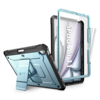 Supcase case with screen protector iPad Air 6 (M3 and M2) / Air 5 / Air 4 – 11 inches and 10.9 inches – Blue