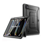 Supcase hoes met screenprotector iPad Pro 11'' 2024 - 11 inch 2024 - Zwart - Afbeelding 2