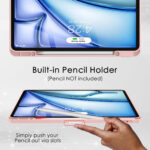 Solidenz Hybrid Sleeve iPad Air 6 (M3 and M2) - 13 inch (2025 / 2024) - Pink - Image 7