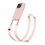Solidenz Collection iPhone 16 Pro hoesje met afneembare koord - Roze - Afbeelding 2
