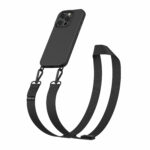 Solidenz Collection iPhone 16 Pro Max case with detachable lanyard - Black - Image 2