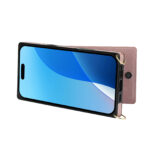 Solidenz Fashion Portemonnee hoesje met koord iPhone 16 Pro - Roségoud - Afbeelding 9