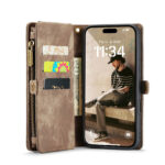 Solidenz Urban Wallet iPhone 16 Pro Max case - Brown - Image 7