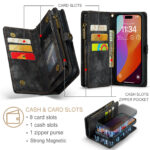 Solidenz Urban Wallet iPhone 16 Pro Max case - Black - Image 12