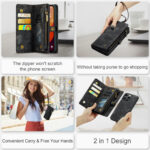 Solidenz Urban Wallet iPhone 16 Pro Max case - Black - Image 13
