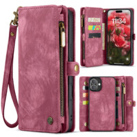 Solidenz Urban Wallet iPhone 16 case – Red