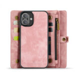 Solidenz Urban Wallet iPhone 16 Plus hoesje - Roze - Afbeelding 5