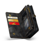 Solidenz Urban Wallet iPhone 16 hoesje - Zwart - Afbeelding 3