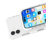 Stevig transparant iPhone 16 Plus hoesje met magnetische werking - Afbeelding 5