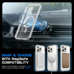 Supcase UB MagSafe iPhone 16 Pro hoesje - Transparant - Afbeelding 4