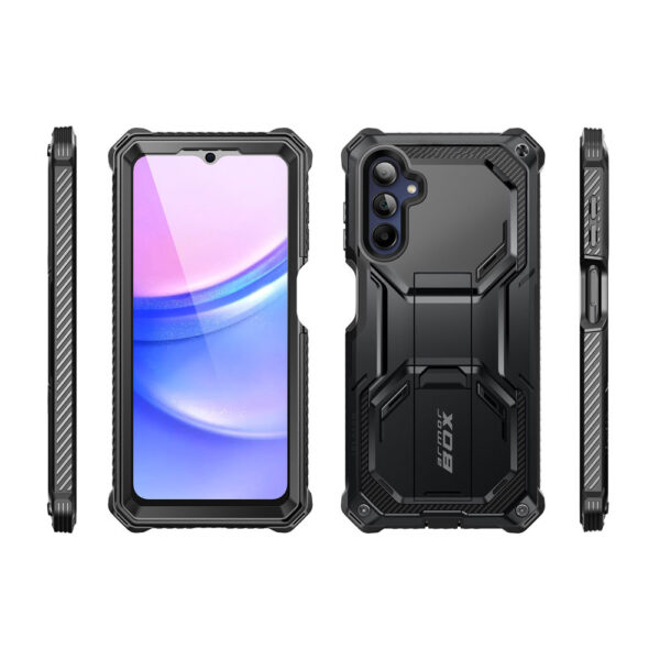 Armorbox Samsung Galaxy A16 case with screen protector - Black - Image 2