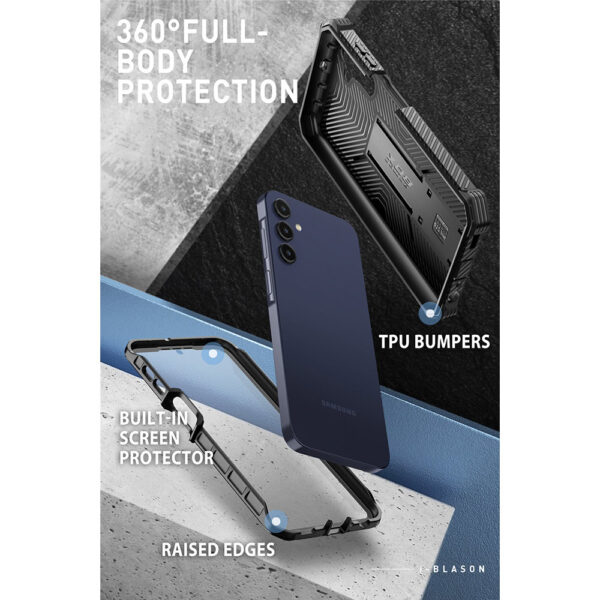 Armorbox Samsung Galaxy A16 case with screen protector - Black - Image 5