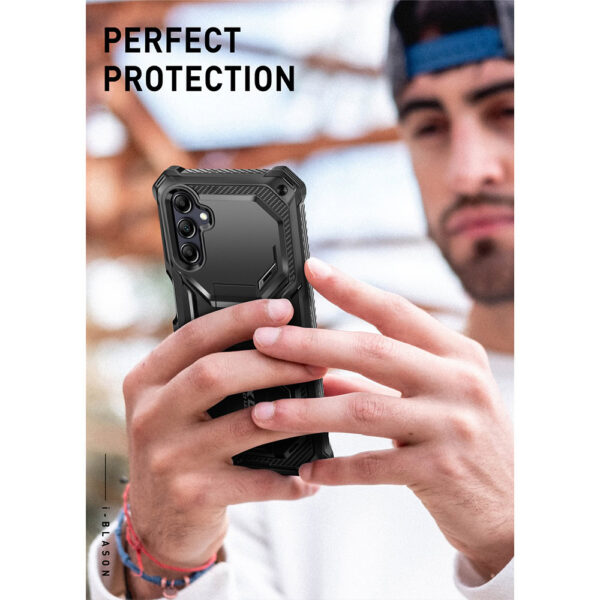 Armorbox Samsung Galaxy A16 case with screen protector - Black - Image 8