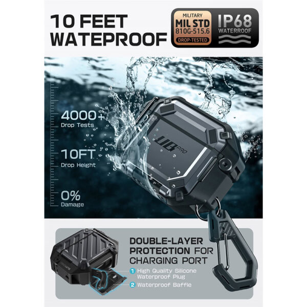 Supcase AirPods 4 hoesje Unicorn Beetle Pro - Afbeelding 4