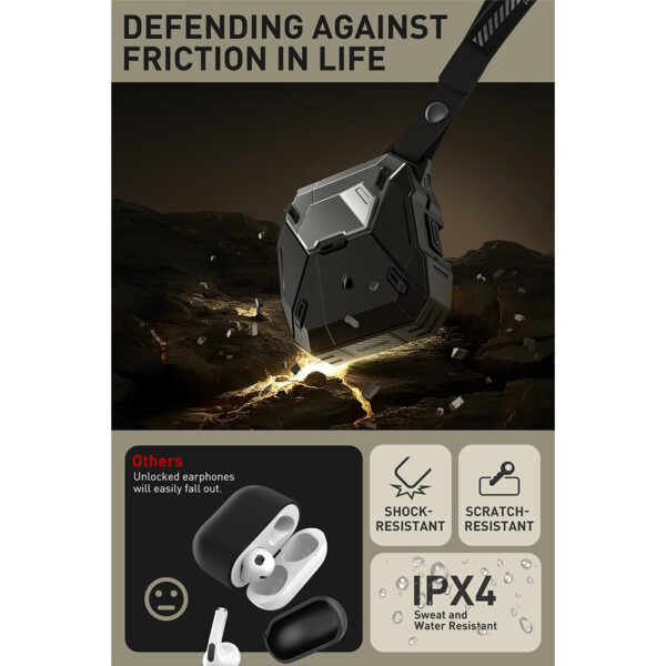 i-Blason AirPods 4 hoesje Matrix geschikt voor MagSafe - Afbeelding 5