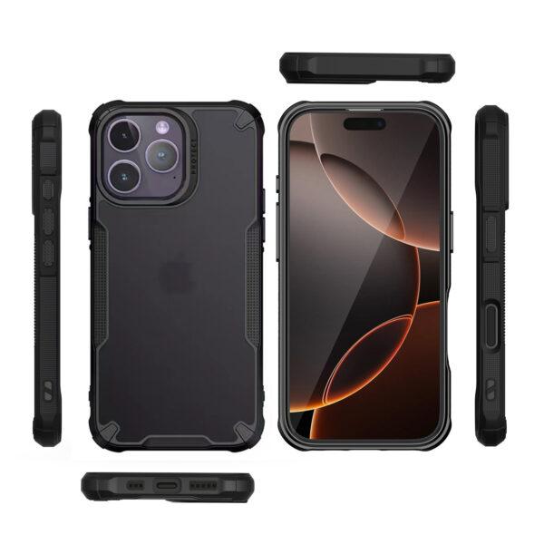 TPU iPhone 16 Pro Max matt hoesje - Afbeelding 2