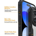TPU iPhone 16 transparant hoesje - Afbeelding 3