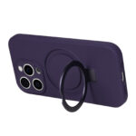 MagSafe siliconen hoesje iPhone 16 Pro Max - Versie 2 - Paars - Afbeelding 6