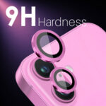 Solidenz Cameralens only protector iPhone 16 / 16 Plus - Roze - Afbeelding 2