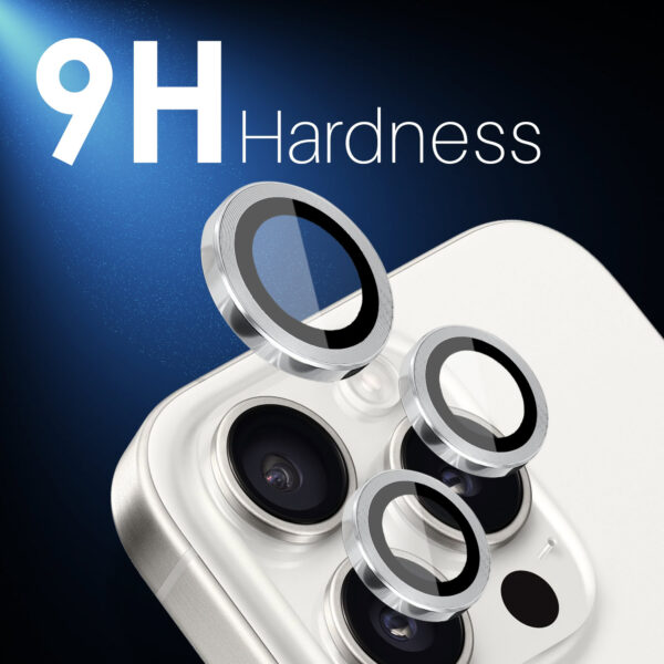 Solidenz Cameralens only protector iPhone 16 Pro / 16 Pro Max - White Titanium - Afbeelding 2
