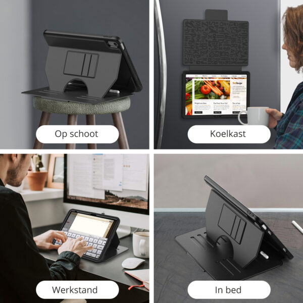 Solidenz Magnetische hoes iPad 11 en iPad 10 - 10.9 inch - Zwart - Afbeelding 6