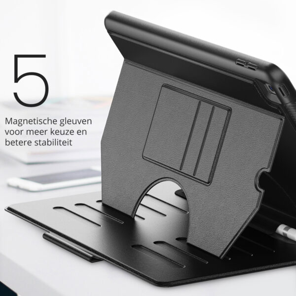 Solidenz Magnetische hoes iPad 9 2021 / iPad 8 2020 / iPad 7 2019 - 10.2 inch - Zwart - Afbeelding 3
