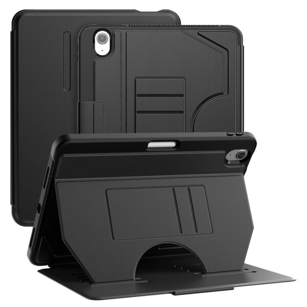 Solidenz Magnetisch hoes iPad Air 6 (M3 en M2) - 11 inch 2024 - Zwart