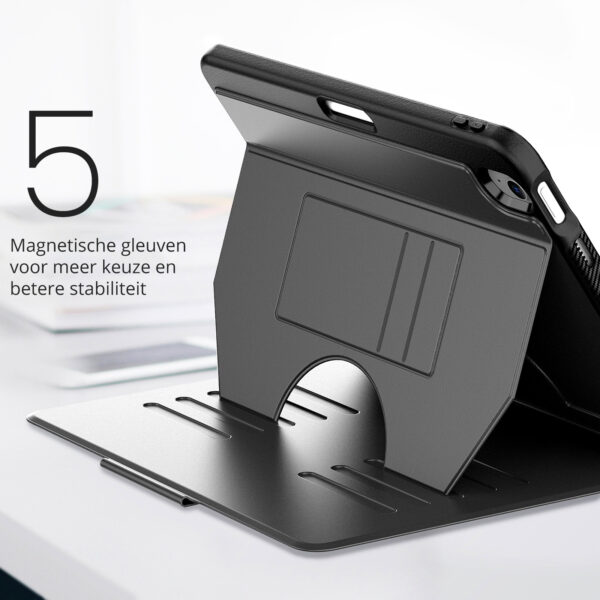 Solidenz Magnetisch hoes iPad Air 6 (M3 en M2) - 11 inch 2024 - Zwart - Afbeelding 3