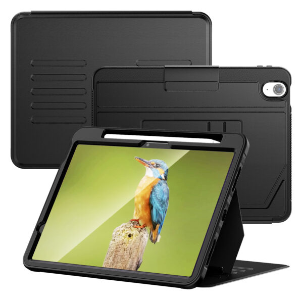 Solidenz Magnetisch hoes iPad Air 6 (M3 en M2) - 11 inch 2024 - Zwart - Afbeelding 8