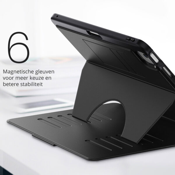 Solidenz Magnetisch hoes iPad Air 6 (M3 en M2) - 13 inch (2025 / 2024) - Zwart - Afbeelding 3
