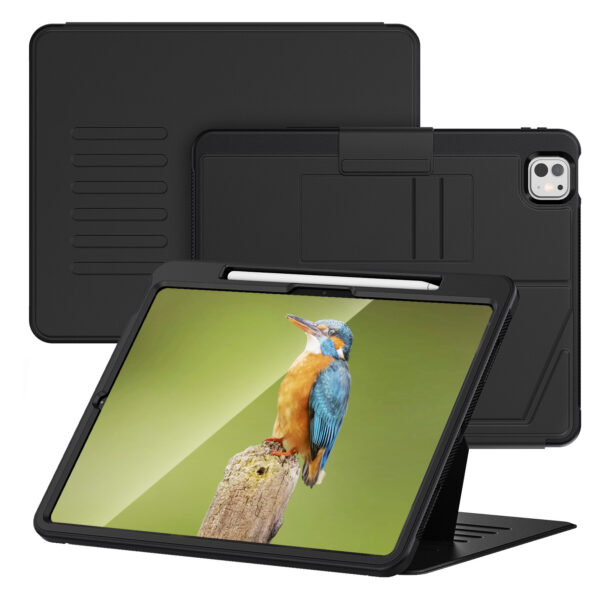 Solidenz Magnetische hoes iPad Pro M4 2024 - 13 inch 2024 - Zwart - Afbeelding 8
