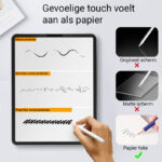 Solidenz Matte Paper Feel voor tekenen Screen Protector iPad 9 / iPad 8 / iPad 7 - 10.2 inch - Afbeelding 5