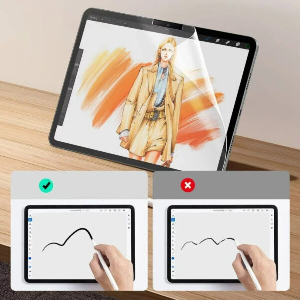 Solidenz Matte Paper Feel voor tekenen Screen Protector iPad Mini 7 / Mini 6 - Afbeelding 4