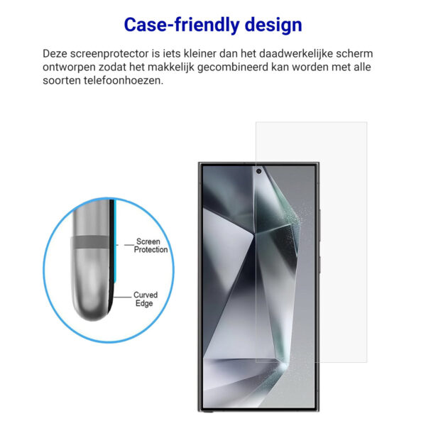 Solidenz Premium Screen protector Samsung Galaxy S25 Ultra - Afbeelding 5