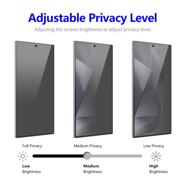 Solidenz Privacy Screen Protector Samsung Galaxy S25 Ultra - Image 6