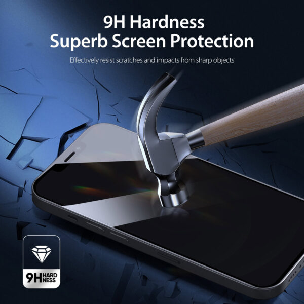 Solidenz Privacy Screen Protector iPhone 12 / 12 Pro - Afbeelding 3