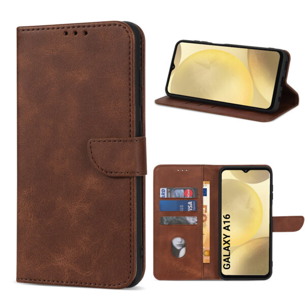 Solidenz bookcase Samsung Galaxy A16 - Bruin