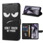 variatie Solidenz bookcase Samsung Galaxy A16 – Don’t Touch Me