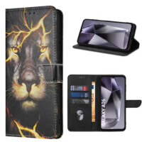Solidenz bookcase Samsung Galaxy A26 – Lion