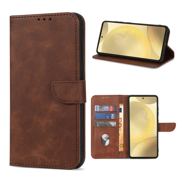 Solidenz bookcase Samsung Galaxy A56 / A36 - Bruin