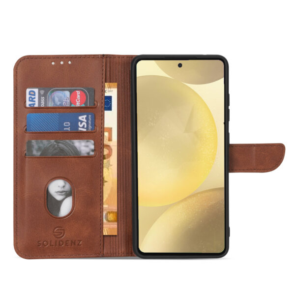 Solidenz bookcase Samsung Galaxy A56 / A36 - Bruin - Afbeelding 4