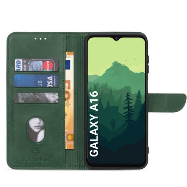 Solidenz bookcase Samsung Galaxy A16 - Groen - Afbeelding 4