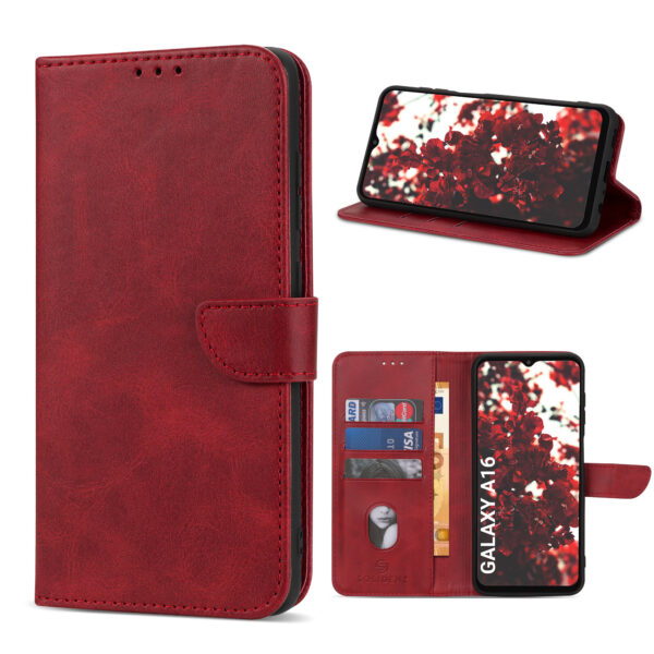 Solidenz bookcase Samsung Galaxy A16 - Rood