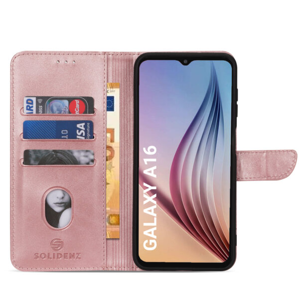 Solidenz bookcase Samsung Galaxy A16 - Roségoud - Afbeelding 4