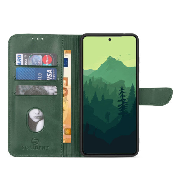Solidenz bookcase Samsung Galaxy A56 / A36 - Groen - Afbeelding 4