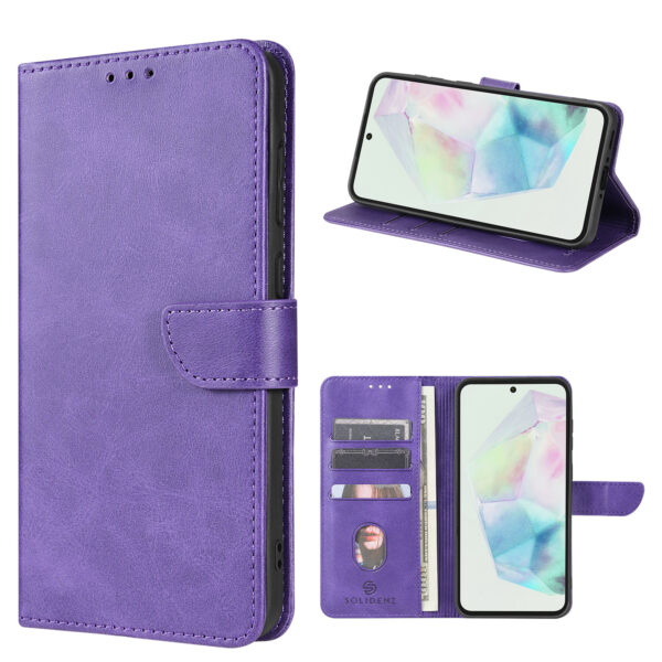 Solidenz bookcase Samsung Galaxy A56 / A36 - Paars