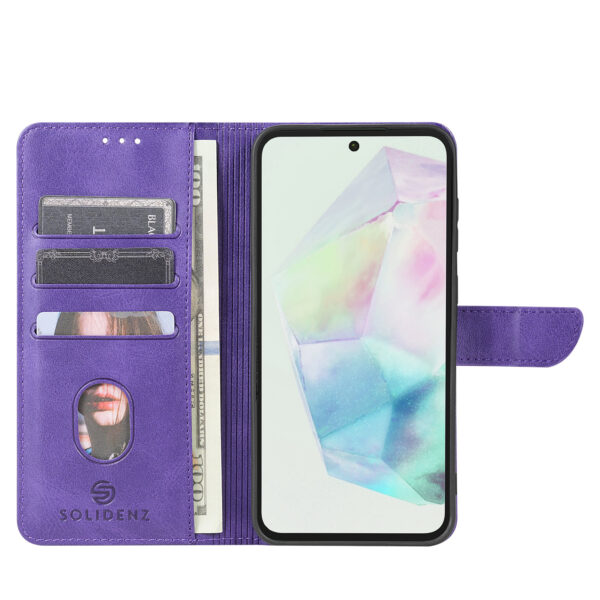 Solidenz bookcase Samsung Galaxy A56 / A36 - Paars - Afbeelding 4
