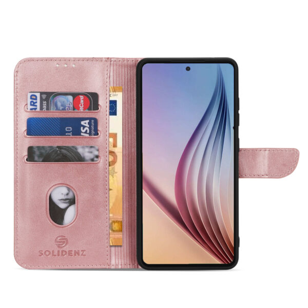Solidenz bookcase Samsung Galaxy A56 / A36 - Roségoud - Afbeelding 4